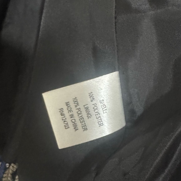 Joni B button down geometric pattern blazer - Picture 2 of 4